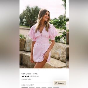 Kori Pink Dress sabo skirt